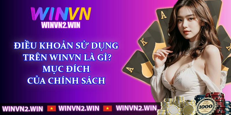 Điều khoản sử dụng trên WINVN là gì? Mục đích của chính sách