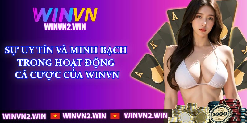 Sự uy tín và minh bạch trong hoạt động cá cược của WINVN